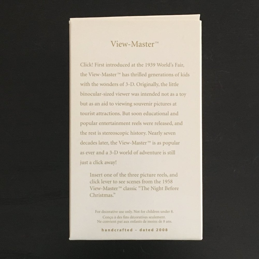 Hallmark Keepsake Ornament View-Master - Picture 2 of 2